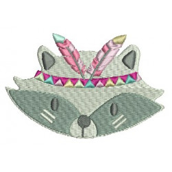 Stickserie - Federtiere Federdachs